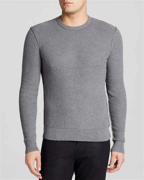 michael kors grey crew neck sweater